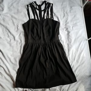 Black Strappy Dress